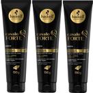 Kit 3 Leave in Haskell Creme De Pentear Cavalo Forte 150g