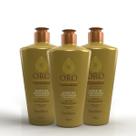 Kit 3 Leave in Oro Therapy 24k Extra Shine NatuMaxx 300ml Kit 3 Leave in Oro Therapy 24k Extra Shine NatuMaxx 300ml