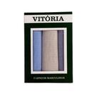 Kit 3 Lenço de Bolso Masculino para Terno Vitoria Kit 3 Lenço de Bolso Masculino para Terno Vitoria