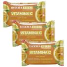 Kit 3 Lenços Demaquilante Reduz Rugas Vitamina C E Dermachem