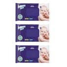 KIT 3 Lenços Toalhas Umedecidas com 150UN - My Mimos Care