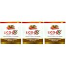 Kit 3 Lico-X Licopeno + Vitamina E + Selênio + Zinco Quelato 180 Cápsulas - Rei Terra Kit 3 Lico-X Licopeno + Vitamina E + Selênio + Zinco Quelato 180 Cápsulas - Rei Terra