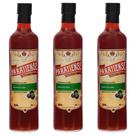 Kit 3 Licores Jabuticaba Paratiense 500 ml Pai Avo Namorada Creme Sabores Garrafa Fino Nacional Tradicional Sobremesas