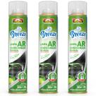 Kit 3 Limpa Ar Condicionado Carro Breeze Lima Limão Proauto 300ml Kit 3 Limpa Ar Condicionado Carro Breeze Lima Limão Proauto 300ml