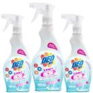 Kit 3 Limpa Box Espelhos Vidros Azulejos Deo Line 500ml