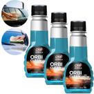 Kit 3 Limpa Parabrisa Orbi Clean. Limpa Vidros Remove Gordura E Manchas Kit 3 Limpa Parabrisa Orbi Clean. Limpa Vidros Remove Gordura E Manchas
