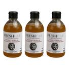 Kit 3 Limpa Pneus Brilho Micro Partículas Pretinho 500ml FreshCar