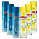 Kit 3 Limpa Vidros + 3 Limpa Box e Banheiro Jimo 400ML
