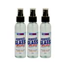 Kit 3 Limpa Vidros Espelhos Automotivo Cristalizador Desembaça Desengordura 120ml Togmax