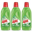 Kit 3 Limpador Ajax Festa Das Flores - Flores Do Campo 500ml