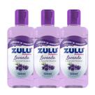 Kit 3 Limpador Perfumado de Ambientes Concentrado Lavanda Zulu 120ml Kit 3 Limpador Perfumado de Ambientes Concentrado Lavanda Zulu 120ml