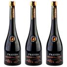 KIT 3 Liquor Espresso Pravda - 750ML