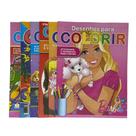 Kit 3 Livro Infantil Para Desenhar Pintar Colorir Kit 3 Livro Infantil Para Desenhar Pintar Colorir