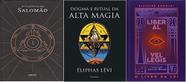 KIT 3 LIVROS A CLAVICULA DE SALOMÃO + O Livro da Lei Liber Al Vel Legis + Dogma e Ritual da Alta Magia