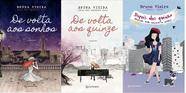 KIT 3 LIVROS BRUNA VIEIRA De volta aos sonhos + De volta aos quinze + Depois dos quinze -