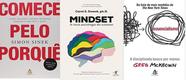 kit 3 livros Comece pelo porque Como grandes líderes inspiram pessoas + Mindset + Essencialismo - Sextante