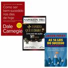 Kit 3 Livros, Como ser bem-sucedido nos dias de hoje + Mais Esperto que o Diabo 2 + As 16 leis do sucesso