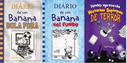 KIT 3 LIVROS Diário de um Banana 16 BOLA FORA + 15 Vai Fundo + Rowley Apresenta: Histórias Supimpas de Terror - VR Editora