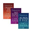 Kit 3 Livros Emmanuel: Alma e Luz, No Portal da Luz e Trilha de Luz - Edição Completa
