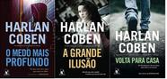 KIT 3 LIVROS HARLAN COBEN O medo mais profundo + A grande ilusão + Volta para casa - Arqueiro
