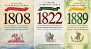 kit 3 livros LAURENTINO GOMES EDIÇÃO JUVENIL ILUSTRADA 1808 + 1822 + 1889 - Globo Livros