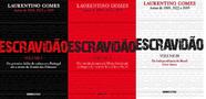 Kit 3 livros laurentino gomes escravidao - GLOBO