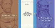 KIT 3 LIVROS MEDITAÇÕES + Sobre a brevidade da vida + Manual de Epicteto