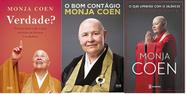 KIT 3 LIVROS MONJA COEN O bom contágio + O que aprendi com o silêncio + Verdade