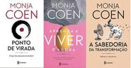 KIT 3 LIVROS MONJA COEN Ponto de virada + Aprenda a viver o agora + A sabedoria da transformação