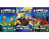 Kit 3 Livros - O Homem-Cão Volumes 10 ao 12 - Dav Pilkey