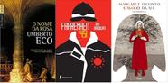 KIT 3 LIVROS O nome da rosa + Fahrenheit 451 + O conto da aia