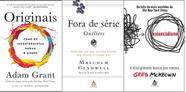 KIT 3 LIVROS Originais + Fora de série Outliers + Essencialismo