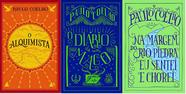KIT 3 LIVROS PAULO COELHO ALQUIMISTA + DIARIO DE UM MAGO + Na margem do Rio Piedra eu sentei e chorei - Paralela