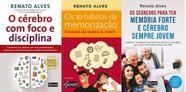 KIT 3 LIVROS RENATO ALVES O cérebro com foco e disciplina + Os 10 hábitos da memorização + Os segredos para ter memória - Gente KIT 3 LIVROS RENATO ALVES O cérebro com foco e disciplina + Os 10 hábitos da memorização + Os segredos para ter memória - Gente