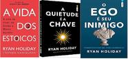 kit 3 livros RYAN HOLIDAY A Vida dos Estoicos + A Quietude É A Chave + O Ego É Seu Inimigo kit 3 livros RYAN HOLIDAY A Vida dos Estoicos + A Quietude É A Chave + O Ego É Seu Inimigo