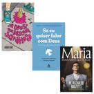 Kit 3 Livros, Se Eu Quiser Falar Com Deus + O Deus Que Destrói Sonhos + Maria Mais Forte Que O Mal, Reginaldo Manzotti