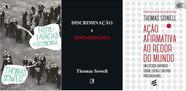 KIT 3 LIVROS Thomas Sowell Fatos e falácias da economia + Discriminação e disparidades + Ação Afirmativa ao Redor do Mun