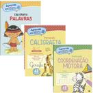 Kit 3 Livros Treinando Caligrafia + Aprenda em Casa Caligrafia: Palavras + Coordenação Motora SBN Crianças Filhos