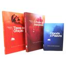 Kit 3 Livros Valnice Milhomens Orando a Palavra + O Poder da Intercessão + Tipos de Oração