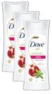 kit 3 Loção Hidratante Dove Corporal Romã & Verbena 400ml