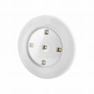 Kit 3 Luminária Lâmpada de LED Controle Remoto RGB