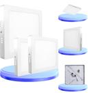 Kit 3 Luminária Painel Plafon Led 18W Quadrado Sobrepor Bivolt 110v-220v Branco Frio 6500K