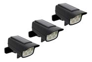 Kit 3 Luminária Solar LED Refletor Externo Sensor de Presença e Resistente a agua