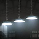 Kit 3 Luminarias Led Industrial 150w 6500K 220v Ip65 Preto Cod: ALUT010013-3 Alut By Avant