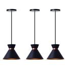 Kit 3 Lustre Pendente Interno Dubai Alumínio Decorações