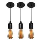 Kit/3 Lustre Pendente Luminária Md-4149 Suporte Para Lâmpada / Não Inclusa - Bivolt Kit/3 Lustre Pendente Luminária Md-4149 Suporte Para Lâmpada / Não Inclusa - Bivolt