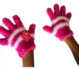 Kit 3 Luvas Infantil De Pelinho Menino E Menina Inverno