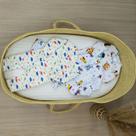 Kit 3 Macacao para bebe Cores Sortidas Menino em Soft dia a dia confortavel Pijama Roupa Infantil