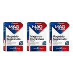 Kit 3 Mag Plus Magnésio Bisglicinato 60 Capsulas. Herbamed