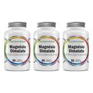 Kit 3 Magnésio Dimalato 3x60 cápsulas Flora Nativa